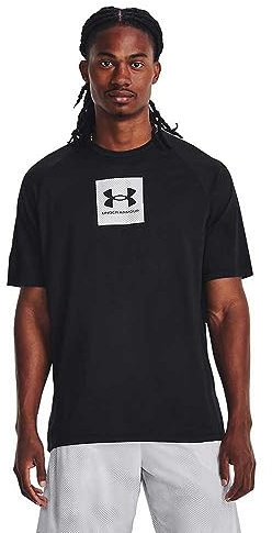 Under Armour Mens Tech PRT Short Sleeve T-Shirt Black L