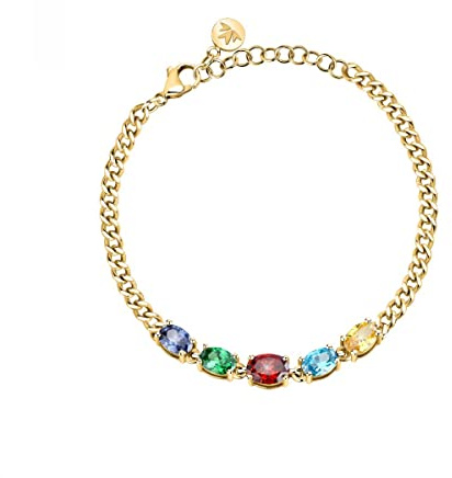 Morellato Colori bracciale Donna in Acciaio, Ottone, Zirconi - SAVY04