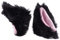 Boxwizard 2 Stück Ohren Helmzubehör Plüsch Katzenohren Niedliches Helmzubehör für Helm Skihelm Motorradhelm Snowboardhelm (Helm Nicht enthalten) (B)