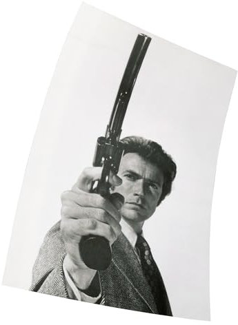 Dirty Harry Clint Eastwood Movie Poster Größe 11 x 17(28 x 43 cm) Dekorative Rahmenloses Kunst Geschenk Leinwand Poster