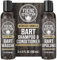 Viking Revolution - Bartshampoo & Conditioner Set - Erweicht, Glättet & Stärkt den Bartwuchs - Bartshampoo Für Männer - Würzige Vanille - Geschenke Für Männer - 2 x 150 ml