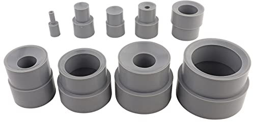 Buachois Lens Remove Ring,Camera Lens Remove Tool,Opener for Camera Lens Repair Remover Ring 43mm 49mm 52mm 55mm 58mm 62mm 67mm 72mm 77mm 82mm Universal Openning Repairing Accessories 9pcs