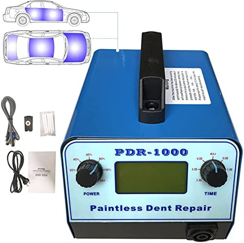 CYMYYDS Auto Dellen Reparaturset, Dellen Reparatur Ausbeulwerkzeug Lackfreies Dent Puller Set, Bridge Dent Puller für Fahrzeug Dellen, Spot Dent Spotter Multispot Tür Reparatur für Auto