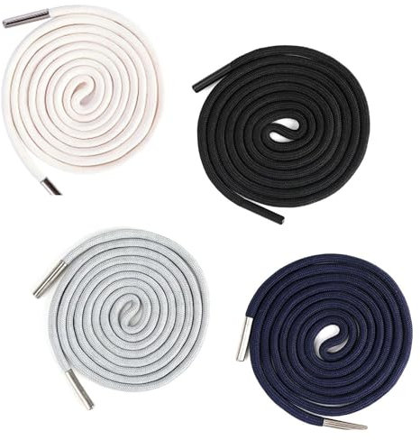 Cordon de Rechange pour Sweat à Capuche - 4 PCS Ficelle de Serrage Universel, Drawstring, Cordons de Remplacement, Cordelières pour Couture