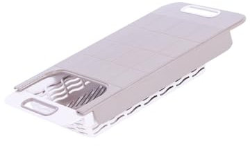 PRETYZOOM Tablero De Cortar Retractil Cesta De Almacenamiento para Carne y Verduras para Fregadero Grande