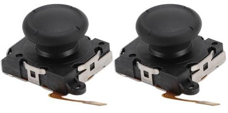 Remplacement de Joystick de 2 Pièces, Joystick à Effet Hall pour Switch, Pas de Dérive, Remplacement du Module de Joystick de Capteur Analogique 3D pour Contrôleur