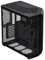 APNX V1 Zweikammer-ATX-Mittel-Tower-Luftstrom-PC-Gehäuse, Panorama-Glasscheiben, 10 Lüfterschlitze, 360 mm Heizkörperunterstützung, abgewinkelter Fronteinlass 16 cm x 2 Lüfterhalterung, GPU-Halterung,