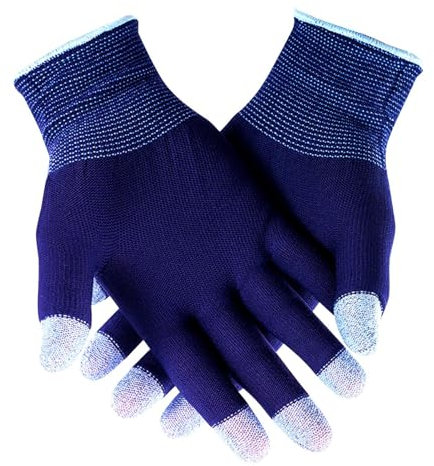 Rproonay Mobile Game Gloves | Touch Finger Game Gloves,Touchscreen Game Gloves for Sweaty Hands, Gamer Grip Mitts, Video Games Full Finger Gloves