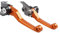 Bremshebel Für Beta Für RR Für 300 Für RR Für 250 Für RR Für RR-S Für 350 Für 390 Für 430 Motorrad Pivot Bremse Kupplung Hebel Motorradlenker(Orange)