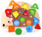 Montessori Puzzle Toys for 1 2 3 Year Old Boys Girls,Wooden Puzzles Jigsaw for 1-2 Year Old Boy Educational Toys -Learning Colour Sorting Toys Gifts for 1-2-3 Year Olds Girls Boys Wooden Peg Board Toy