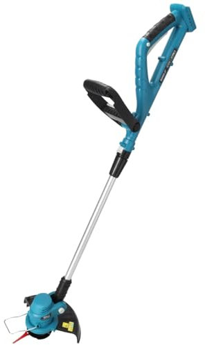 Akku-Rasentrimmer 18V, DEDRA ideal für präzises Trimmen im Garten 9000 U/Min, Schnittbreite ø 240 mm, Ergonomisches Leichtgewicht 1,6kg, im Karton ohne Akku, Ergonomisches und Leichtgewicht