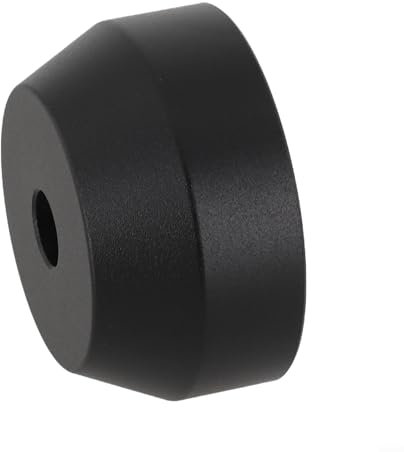 Adattatore per dischi in vinile da 17,8 cm per giradischi da 45 giri/min, accessorio essenziale per DJ (nero)