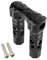 Lenkererhöhung Motorrad Für SPO&rtster 883 1200 Für Softail Für Fatboy Für Dyna Pullback Lenker Riser Gerade Einstellen Riser Clamp Griff Bar Riser Lenkererhöhungen(6.5inch Black)