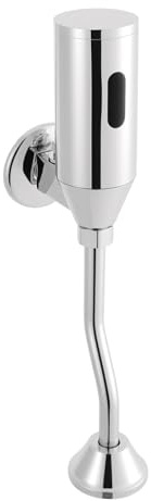 Urinal Druckspüler,Automatischer Sensor Urin-Ventil,Sensing Distance Adjustment 55-65cm,Zweistufiges Spüldesign,für Toiletten,Restaurants, Einkaufszentren