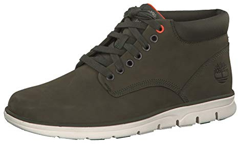 Timberland Bradstreet, Men’s Chukka Boots, Green (Grape Leaf Nubuck W/Ripstop A58), 8.5 (43 EU)
