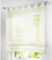 SIMPVALE Raffrollo mit Schlaufen Gardinen Voile römischen Liter Fall Schatten Transparent Vorhang für Balkon und Küche (Beige, Breite 140cm/Höhe 155cm)