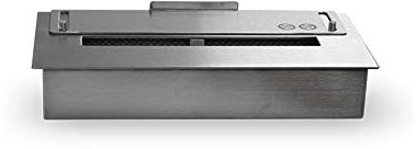 Wikao - Bruciatore bioetanolo, 35 cm, 3300 W, 2 litri