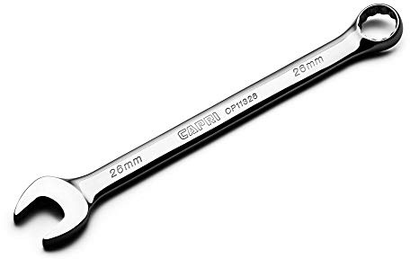 Capri Tools SmartKrome Combination Wrench, 12 Point, Metric (26 mm), CP11326