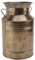 Cabilock Vase à Fleur en Métal Fer Shabby Chic Pichet Vase Vintage Lait Galvanisé Peut Cruche Vase Rustique Fleur Récipient Seau Grand Galvanisé Vase Ferme English Seau Pot