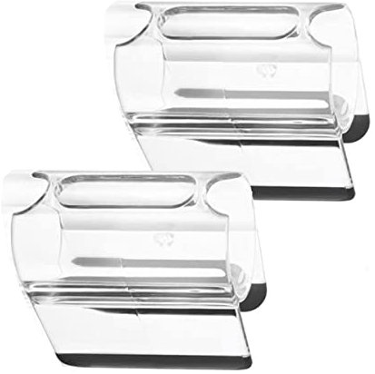 FFYan 2 Pezzi Trasparente Clip di Fissaggio Compatibile Con Dyson V7 V8 V10 V11 Clip di Aspirazione/Clip di Espansione Accessori Per Aspirapolvere
