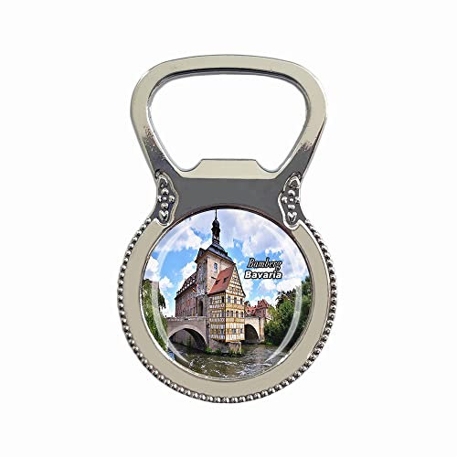 Bamberg Bayern Deutschland Kühlschrankmagnet Flaschenöffner Touristen Souvenir Geschenkkollektion Kühlschrank Magnet Aufkleber