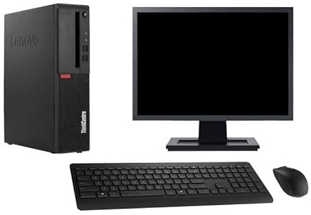 Lenovo PC M910s SFF Monitor 22 Core i5-6500 RAM 32GB Hard Disk 500GB Windows 10 WiFi (ricondizionato)