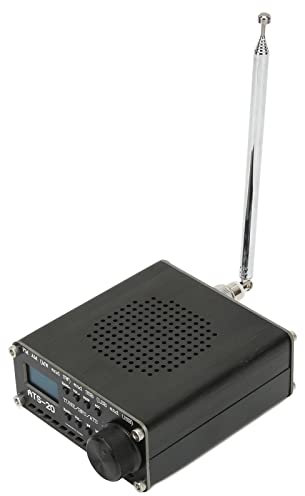 Si4732 Vollband-Funkempfänger, Aluminiumlegierung FM AM (MW SW) und SSB (LSB USB) Tragbarer Kurzwellen-Funkempfänger-Scanner