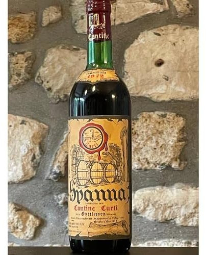 Vin rouge, Gattinara, Spanna Cantine Curti 1972