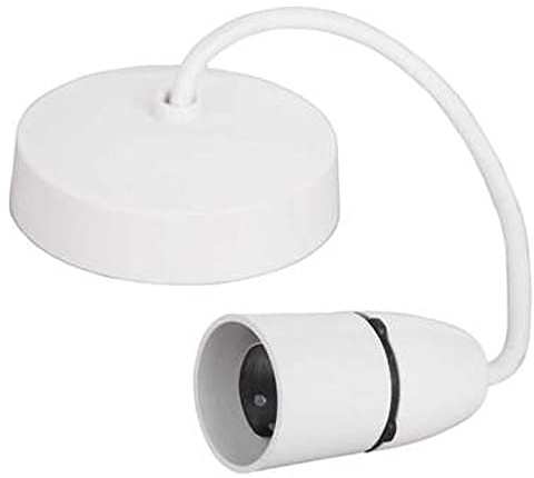 DETA V1280 Pendant Set c/w 6in Cord & T2 Rated Lampholder B22 Bayonet Cap