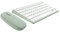 T’NB Clavier et Souris sans Fil Bluetooth, Clavier Aluminium, Design Coloré, Rechargeable Haute Autonomie, Souris Silencieuse, Compatible Windows – Vert