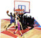 Magic Ants Vatertag karte, Pop Up Karte zum Vatertag, 3D Grußkarten für Papa Vater Stiefvater Onkel Opa (Basketball)