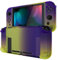 eXtremeRate PlayVital Coque pour Switch Coque Protection pour Nintendo Switch Accessoires Housse Étui,Absorption Chocs & Antirayures-Violet Jaune Translucide Dégradé