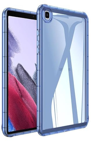Funda para tablet Samsung Galaxy Tab A7 de 10.4 pulgadas (2020), funda transparente suave para SM-T500/T505/T507, absorción de golpes, funda delgada y ligera, azul