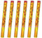 Nico Europe® [6er Sparpack] XL Premium-Konfetti-Shooter Set BUNT metallic I Party-Popper-kanonen 60 cm Feuerwerk für Geburtstag Verlobung Hochzeit Party Silvester Feier