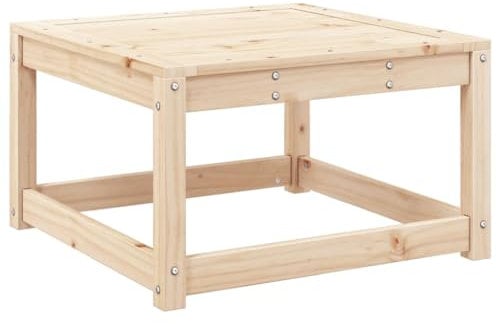 vidaXL Gartenhocker, Hocker Modular mit Latten-Design, Fußhocker für Garten Terrasse, Sitzhocker Ottomane Couchtisch Gartenmöbel, Massivholz Kiefer