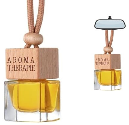 HhBdy Auto Parfüm Aromatherapie Lufterfrischer Auto Parfüm Duft Auto Innenraum Hängeflasche Duftanhänger Auto Duftflakon Beseitigen Gerüche Auto zum Anhängen Auto Aromatherapie für Autos und Häuser