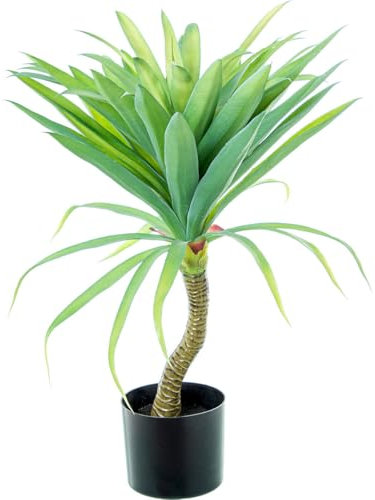 Alexandra House Living Planta Decorativa Plástico Yuca 70 cm