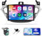 Autoradio Android 13 Carplay per Opel Corsa 2015/Opel Adam 2013 – 2016 con Android Auto,9 Touch Screen Radio con Bluetooth GPS WiFi FM/RDS Mirror Link+telecamera posteriore AHD&Mic