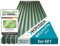 KAISER plastic® Wellplatten grün | Wellplatten Dach, Welldach Kunststoff | Dachplatten wetterfest | Überdachung | Sinus 76/18 – 90 x 117 cm | 5 Stk.