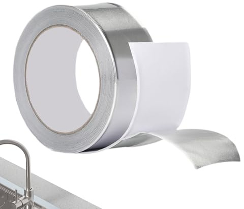 Nastro In Alluminio Per Impianti Di Climatizzazione E Riscaldamento – Nasttro Argentato Impermeabile Per Condotti | Nastro Decorativo Multifunzionale Per La Casa | Adesivo Adatto Per Aria Condizionata