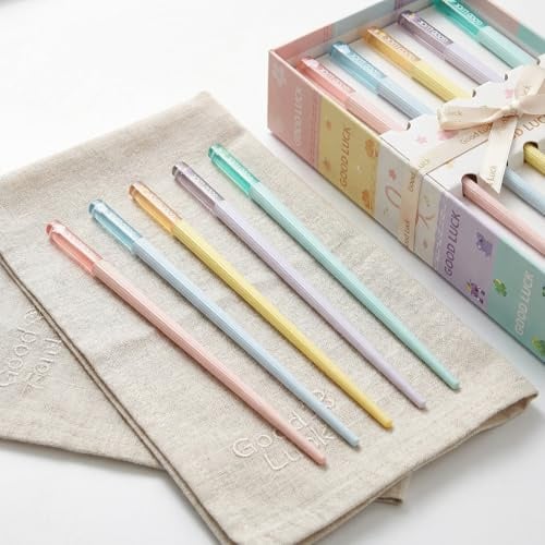 China Chopsticks,5 pares de palillos para comer, palillos aptos para lavavajillas, reutilizables, 24 cm, diseño de animales, palillos para cocina china, sushi japonés (multicolor)