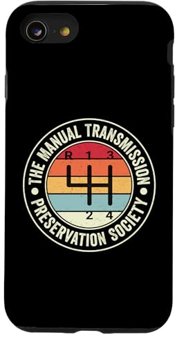 4 Speed Manual Transmission Preservation Society Case for iPhone SE (2020) / 7/8