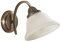 Lindby Wandleuchte, Wandlampe Innen Mialina in Bronze (1 flammig E27) - Wandstrahler Wandbeleuchtung Schlafzimmer/Wohnzimmer Wohnzimmerleuchte