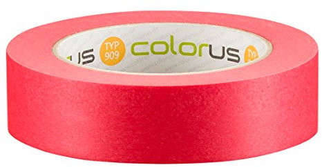 Colorus Premium Abklebeband 30 mm x 50 m | Faserverstärktes, extrem reißfestes Malerband | Fineline Klebeband für glatte und raue Oberflächen | Spezialklebeband für superflache Farbkanten