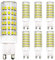 ZHENMING G9 Dimmable LED Bulb 9W Equivalent 60W- 80W Halogen Bulb Cool White 6500K, 220V-240V, 6-Pack