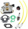 AISEN Vergaser Kit für Husqvarna 435 435E 440 440E Kettensäge Jonsared CS410 CS2240 Zama C1T-EL41A