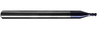 PAULIMOT VHM-Schlichtfräser Ø 1,5 mm 35° mit AlTiN-Beschichtung, 4-schneidig