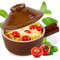 Roe & Moe Mikrowellenherd aus Steingut, ideal für Suppen, Eier, Desserts, Kuchen, Käsekuchen und mehr (1)