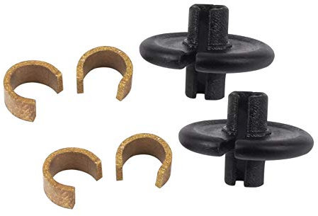 NIKA ARCHERY Kisser Button mit Ankerclips - 2er Pack
