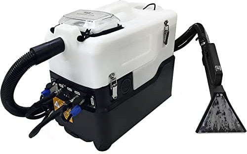 TEHONGMAI 6 en 1 laveuse à Vapeur aspirateur 20L 28kpa pulvérisation Eau Chaude Froide extracteur pour Tapis Rideau canapé Voiture Coussin Nettoyage